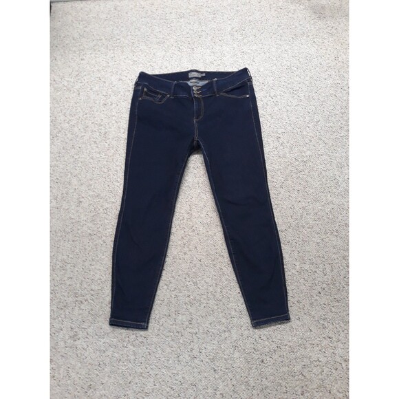 16sx25 Torrid high-rise jegging super soft dark wash skinny triple button - Picture 2 of 8